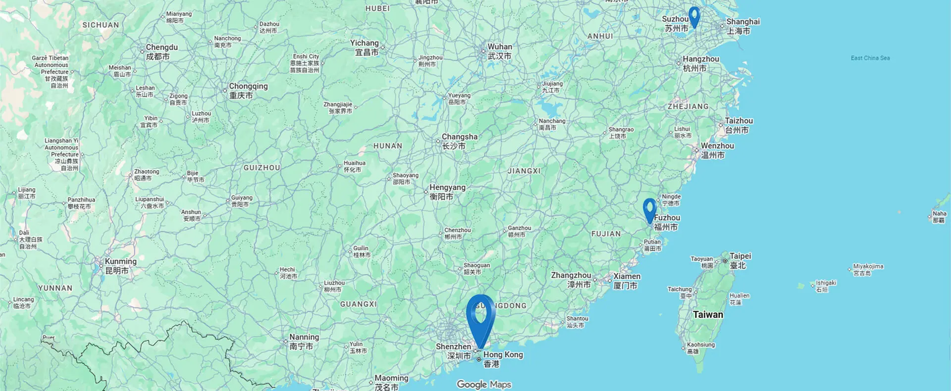 Office location map Office location map