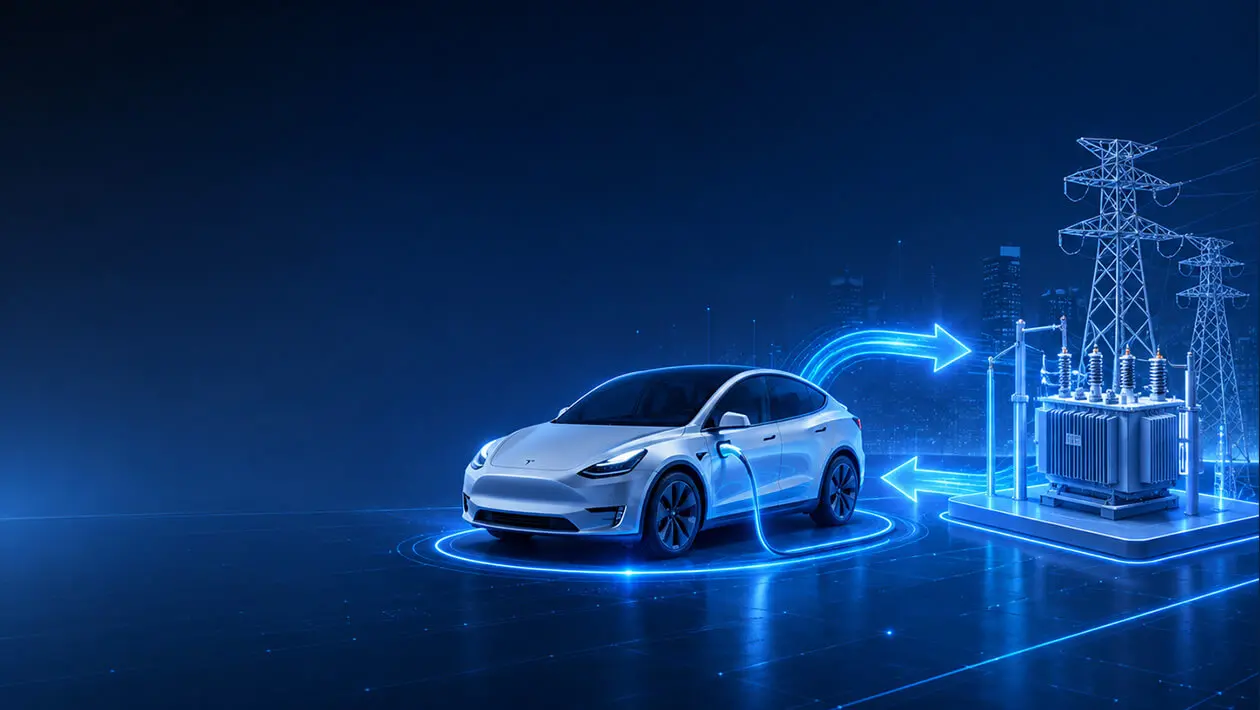 Vehicle-Grid Communication & V2G Energy Solution