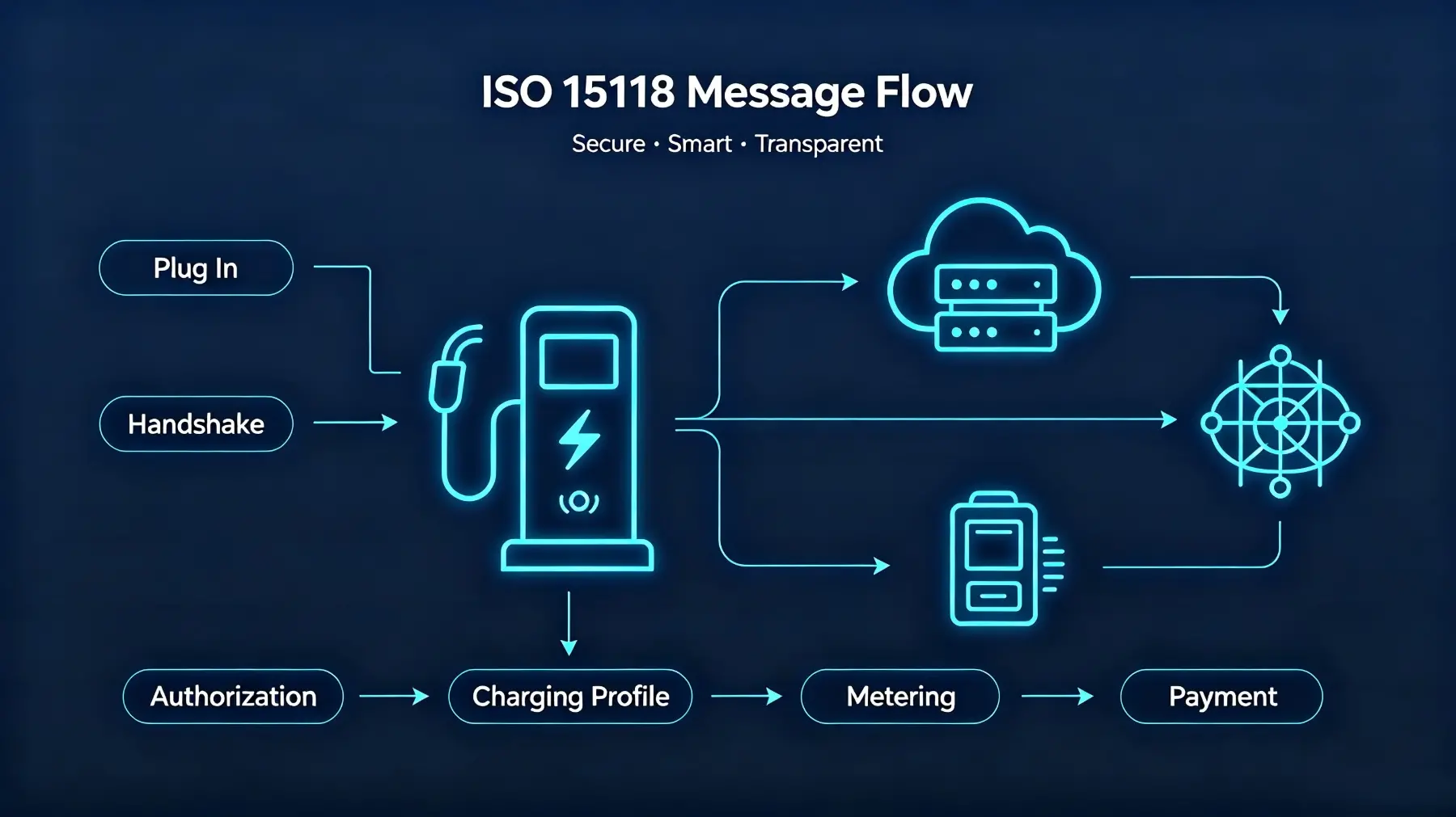 ISO 15118 Message Flow 