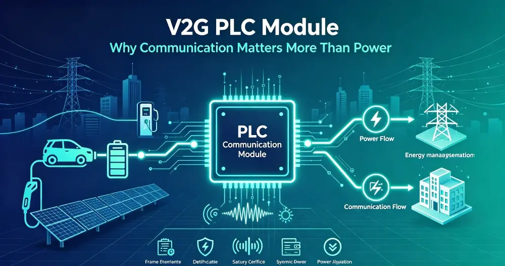 V2G PLC Module: Why Communication Matters More Than Power